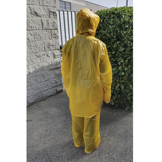 Roupa de água amarela