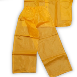 Roupa de água amarela
