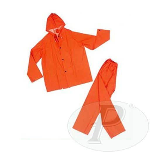 Trajes de agua de poliéster/PVC color naranja