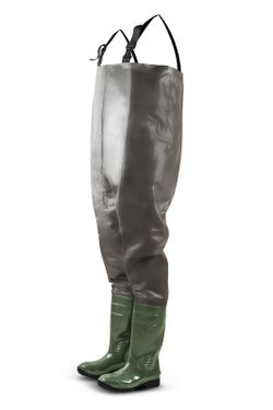 Cuissardes en PVC avec poche et sangles