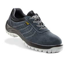 Zapato de seguridad piel serraje gris - SELLA