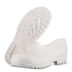 Tamancos brancos de segurança alimentar