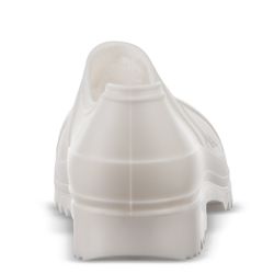 Zuecos blancos de seguridad alimentación