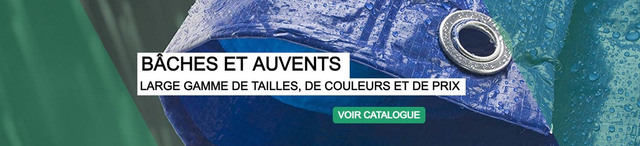 Bâches et auvents