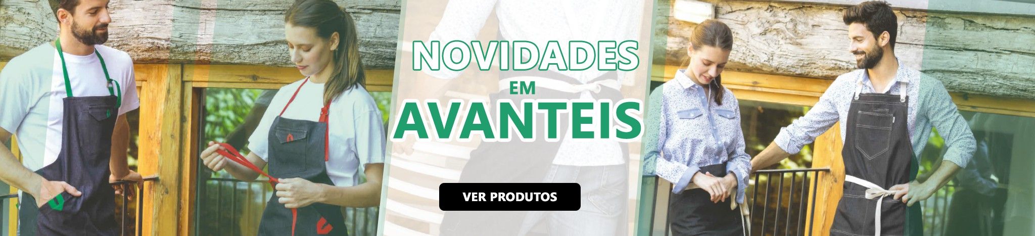 Aventais de trabalho
